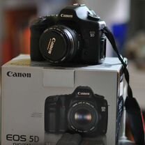 Зеркальный фотоаппарат canon eos5d