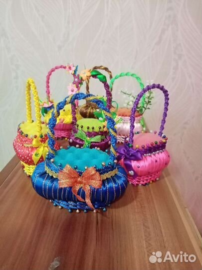 Корзиночки-игольницы