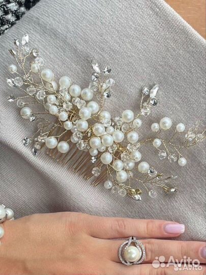 Свадебное украшение для волос