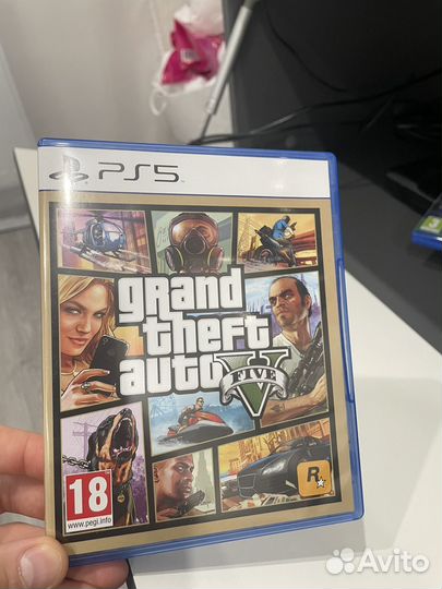 GTA V PS5 GTA 5 ps5 диск
