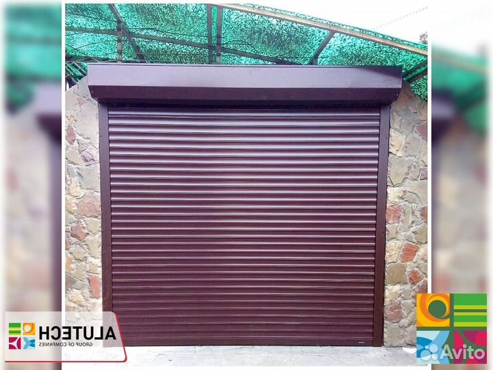 Ворота роллетные Алютех