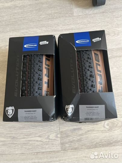 Покрышки Schwalbe Thunder Burt 29x2.1 super race