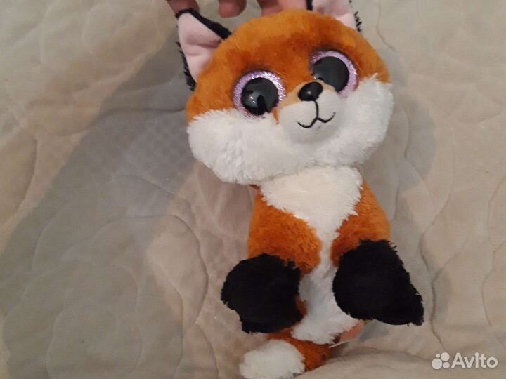 Лисёнок плюшевая игрушка