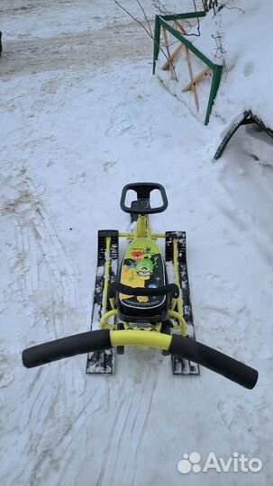 Детский снегокат барс