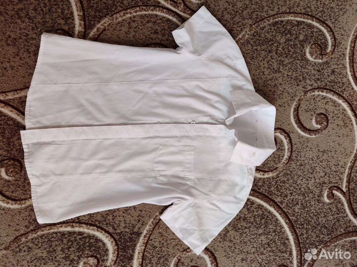 Рубашка школьная для мальчика 128 134