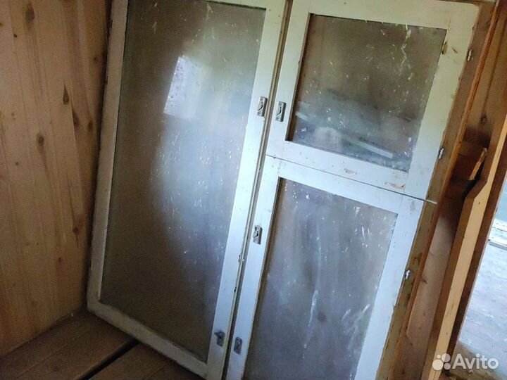 Деревянные оконные рамы бу