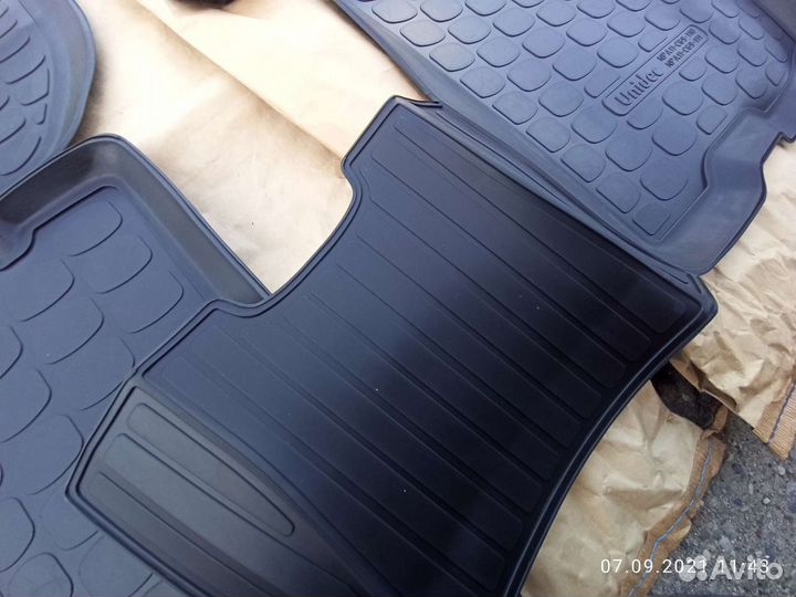 Коврики 3D Рено Дастер с 2021 и далее