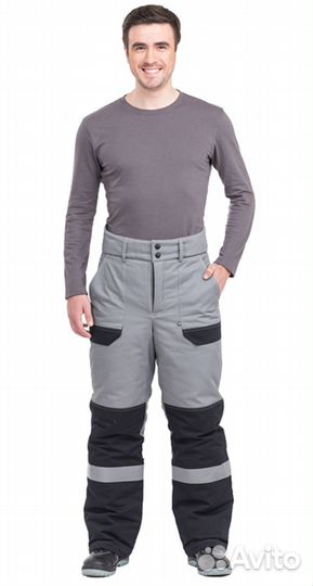 Брюки мужские виват утепленные р.48-50 рост 3-4
