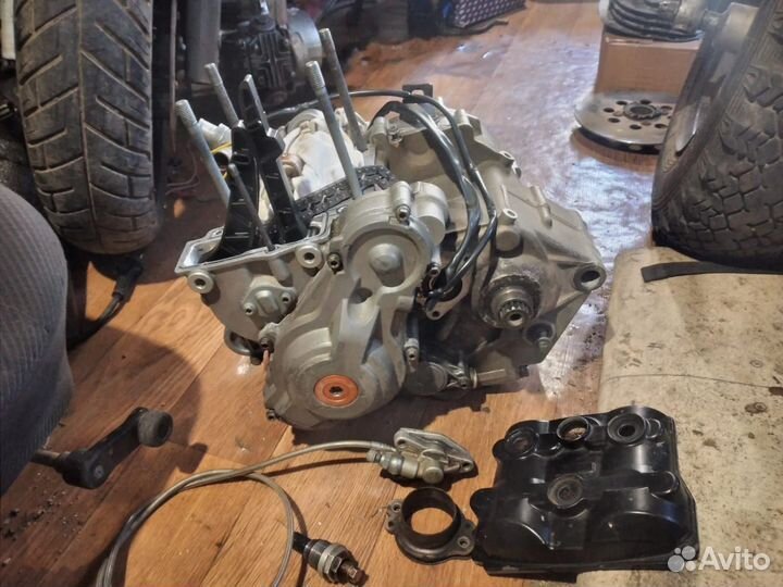 Двигатель KTM sxf 450 Разбор