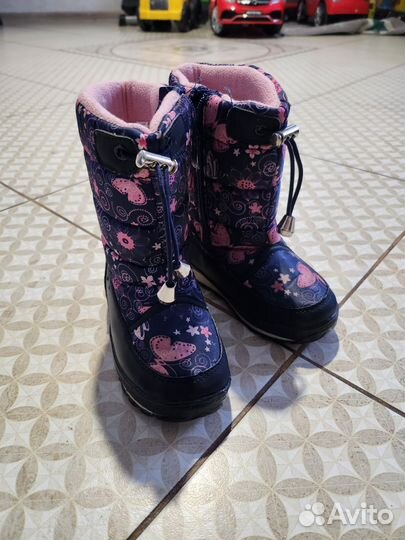 Дутики зимние для девочки