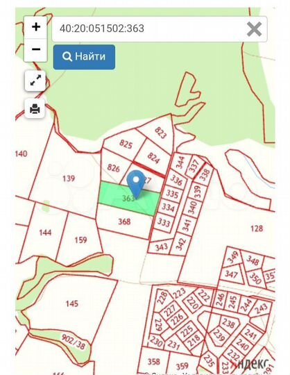 Участок 1,83 га (СНТ, ДНП)