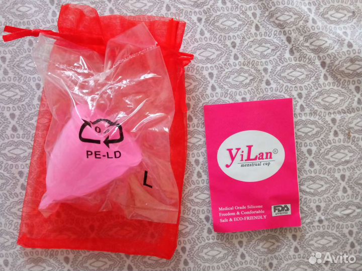 Новая менструальная чаша, размер L