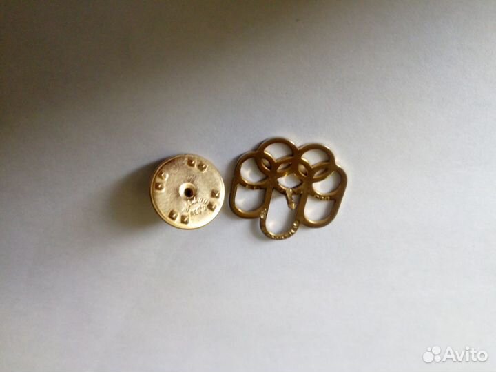 Официальный значок летней Олимпиады 1976 Монреаль