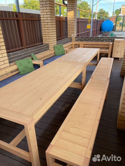 Садовая мебель из дерева