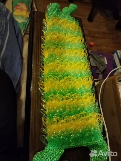 Мочалка ручной работы