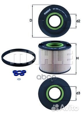Фильтр топливный audi Q7 (4LB) porsche cayenne