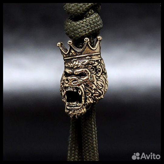 Бусина для паракорда Кинг Конг, бусина для ножа