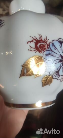 Вазочка фарфорового сервиза лфз