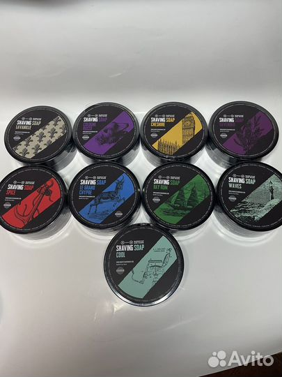 Мыло для бритья Barrister and Mann в ассортименте