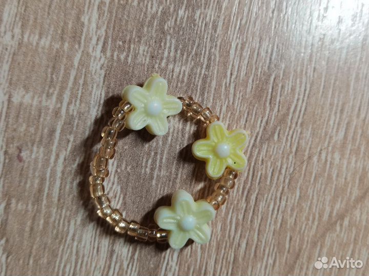 Кольца из бисера
