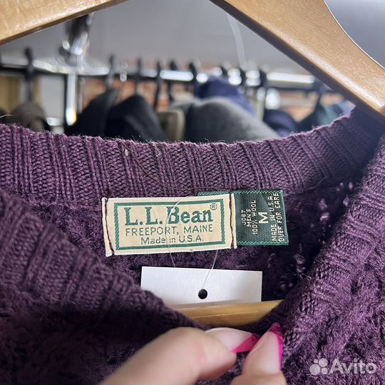 Шерстяной свитер L.L. Bean x Made in USA - M