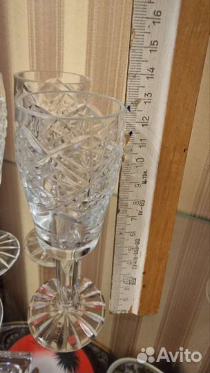 Хрустальные рюмки СССР