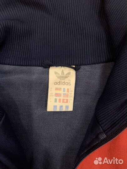 Винтажная олимпийка adidas 80х