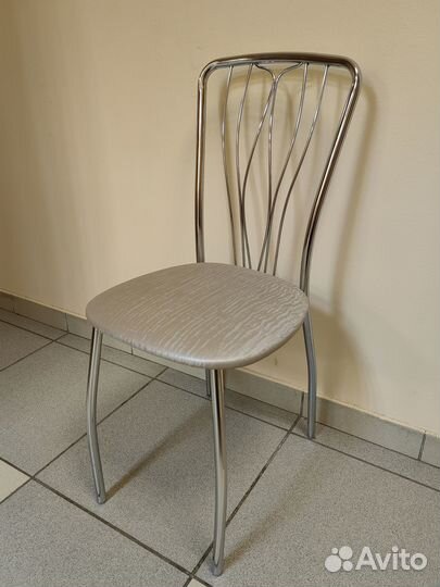 Стул кухонный, ножки хром