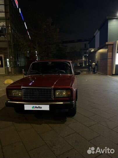 ВАЗ 2107 1.3 МТ, 1995, 9 600 км