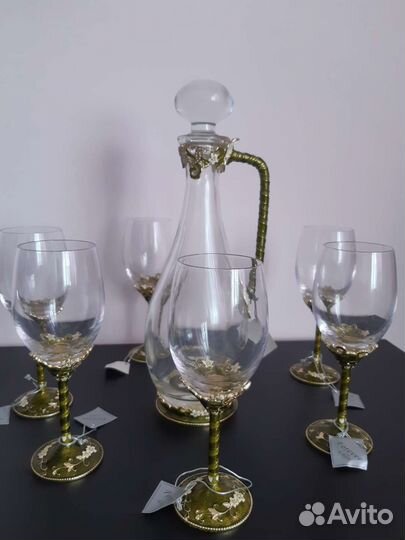 Набор бокалов с декантером Forever