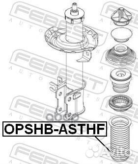 Пыльник переднего амортизатора opshbasthf Febest