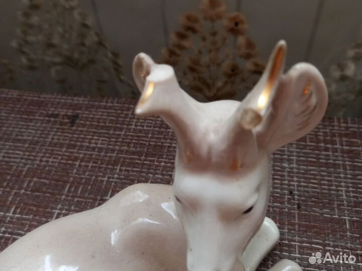 Статуэтка олень, белка, тюлень СССР