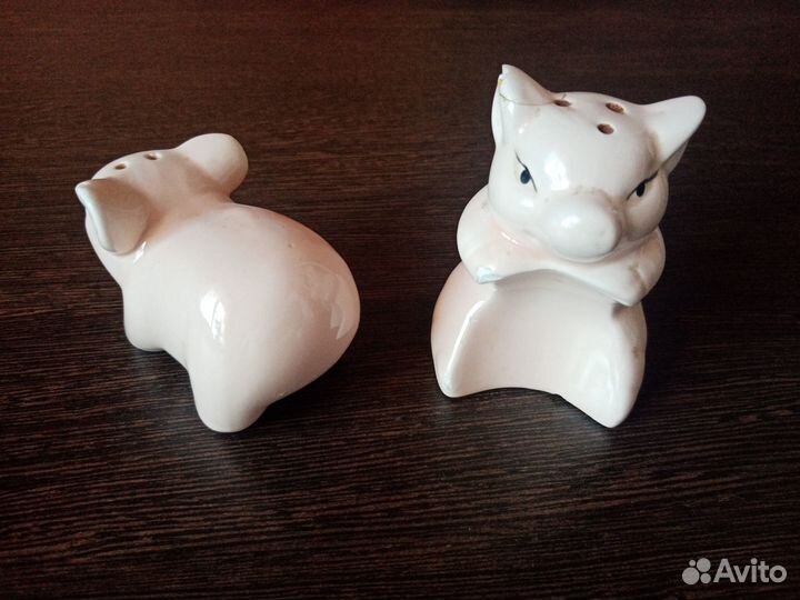 Свинки Фигурки Соль и перец