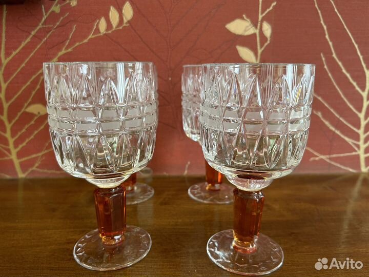 Большие хрустальные Олимпийские Фужеры. Оригинал