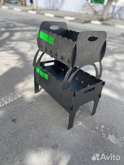 Мангал на отдых большой и маленький