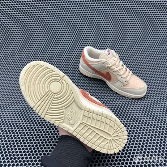 Кроссовки Nike Dunk Low Terry Swoosh Orange