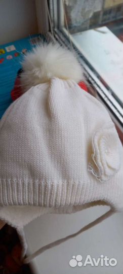 Шапочка зимняя,тёплая 42-44