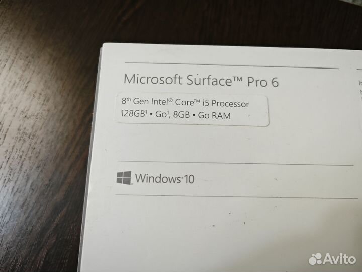 Microsoft surface pro 6