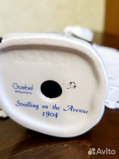 Редкая фарфоровая статуэтка 