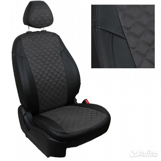 Чехлы Автопилот Алькантарой Peugeot Partner Tepeе