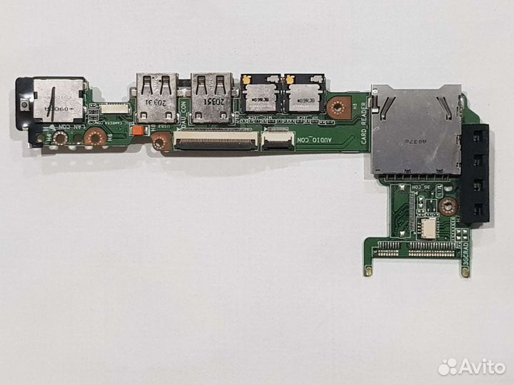 Плата с разьемами USB, audio для Asus Eee PC 1011