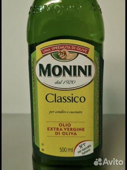 Масло оливковое monini 500 ml