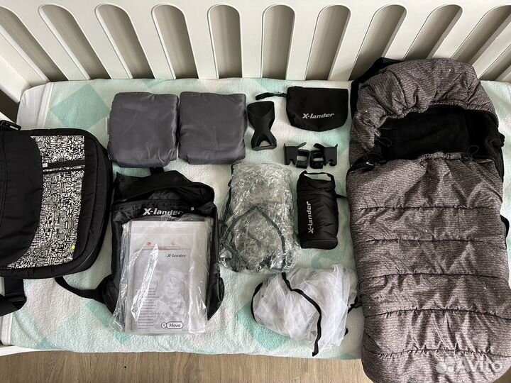 Коляска 2 в 1 x lander x move 10