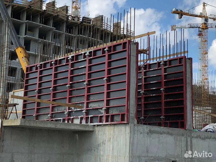 Крупнощитовая опалубка / Аренда опалубки