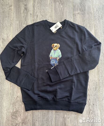 Свитшот Ralph Lauren Polo Bear новый M 48 50