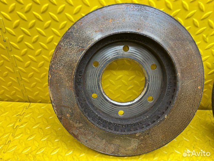 Диск тормозной передний Mitsubishi Pajero Sport KH