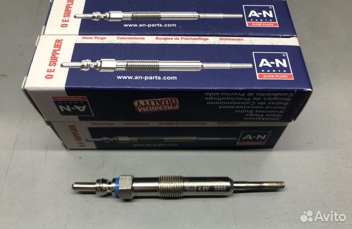 Свеча накаливания Renault 1.5D k9k 872,873,874