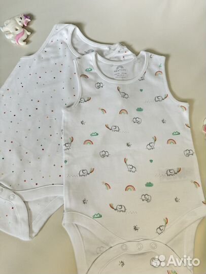 Боди майки next 9-12м