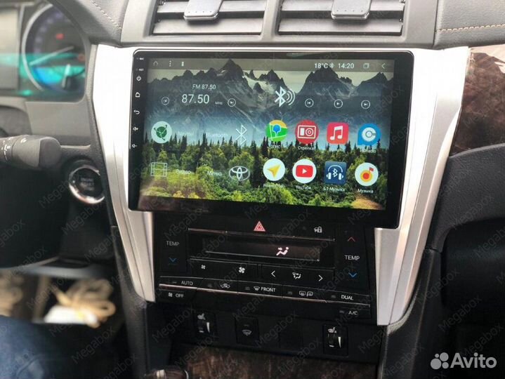 Штатная магнитола Toyota Camry (2015-2018) Android