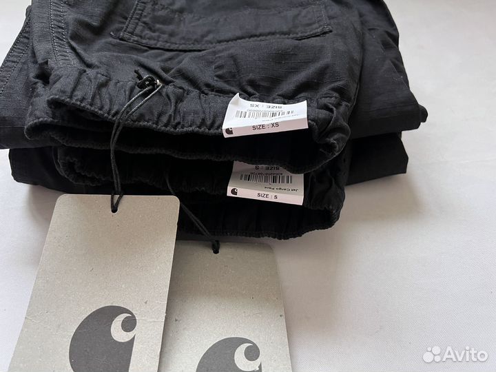 Брюки Carhartt Jet Cargo Pant Black Rinsed Оригина